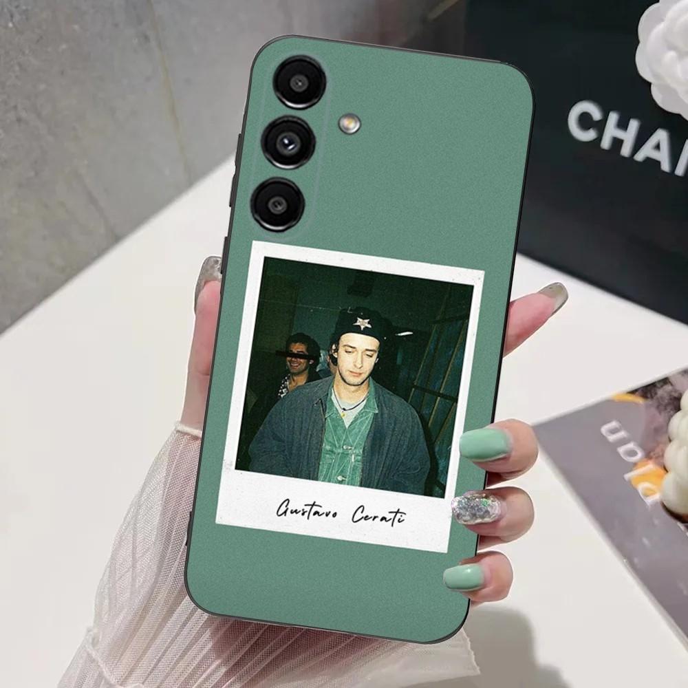 G-Gustavo Cerati Phone Case For Samsung S24,S21,S22,S23,S30,Ultra,S20,Plus,Fe,Lite,Note,10,9,5G Black Soft Cover
