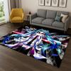 Мультяшный ковер M-MIKU Музыкальная девушка для спальни, гостиной, дивана, игровой комнаты, прихожей, домашнего декора, коврик для детской игровой зоны, нескользящий, подарок
