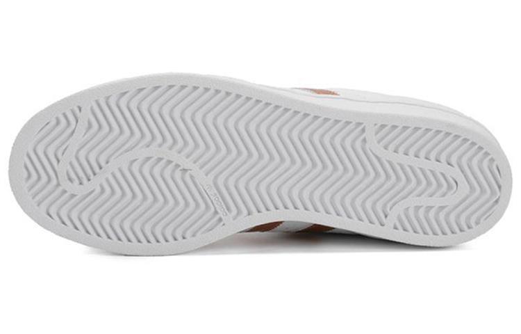 adidas Оригинальные кроссовки Superstar Золотой/Белый Женские EF1326
