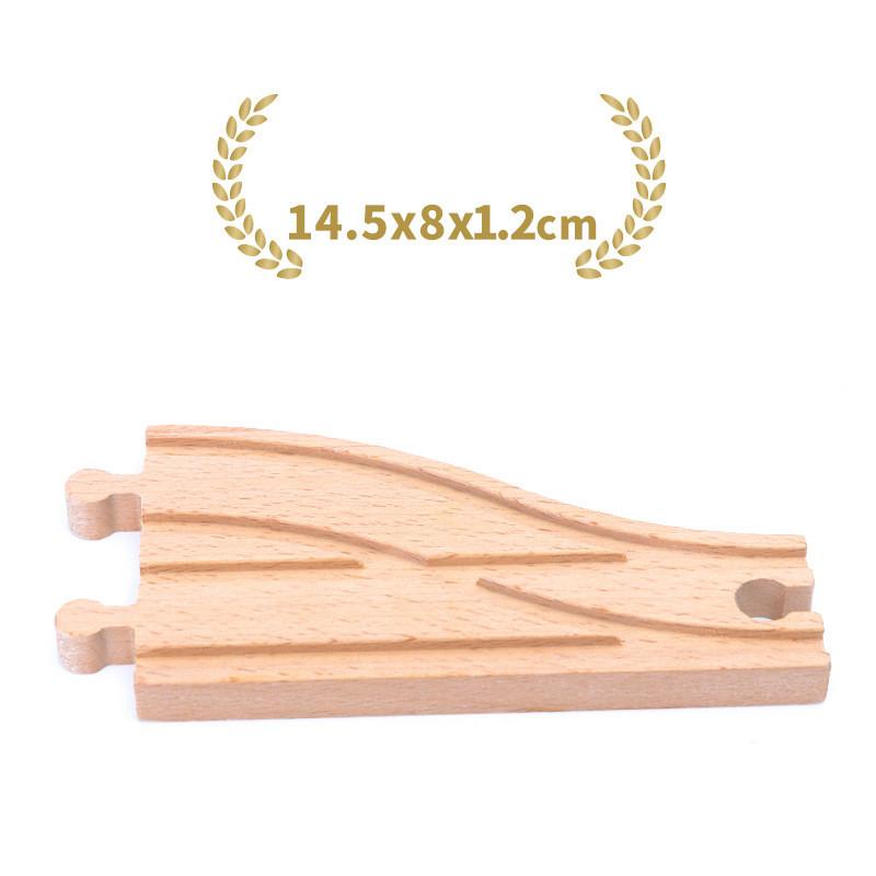 Новые деревянные аксессуары для треков Игрушки Сделай сам Буковые Деревянный Мост для Поезда Строительная Модель Подходит для Biro деревянные Образовательные Игрушки Для Детей