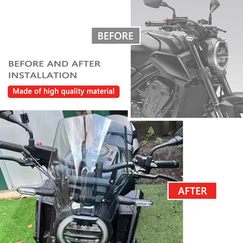 Для HONDA CB650R 2025 CB 650 R 2019-2026 Мотоцикла Туристический Спортивный Ветровое Стекло Ветровик Козырек Дефлектор Обтекатель Крышка