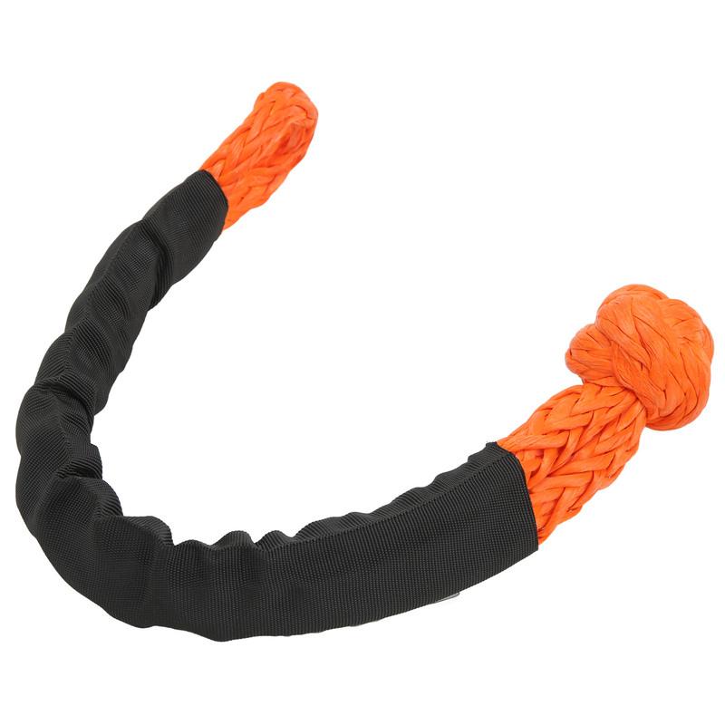 Rope Shackle 11mm Dia Soft Shackle 21 Tons Breaking Strength Wear Resistant Portable for Truck for Boat for ATV