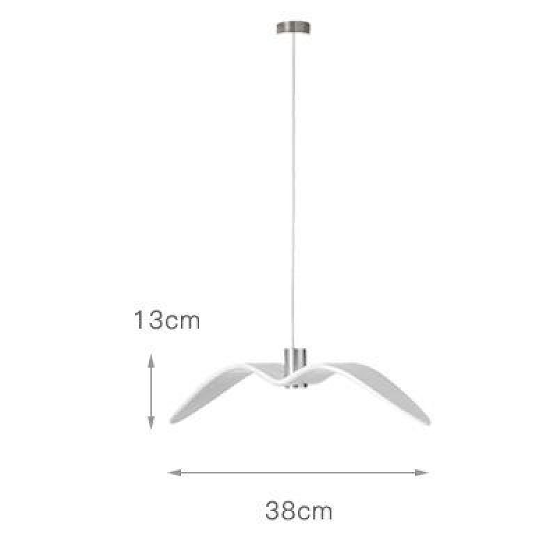 Светодиодные люстры Люстры «Чайка» Люстра для спальни Украшение Люстра Светодиодная люстра Встраиваемый монтаж Светодиодные креативные люстры