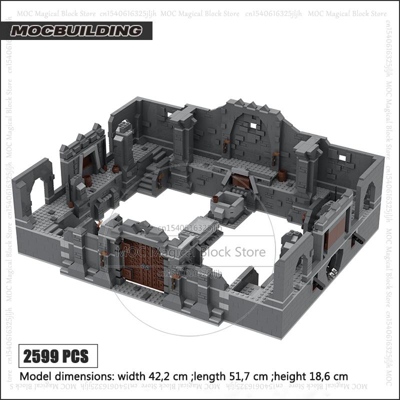 UCS Rings Collections Middle Earth Lord Moc Building Blocks Scene Technology Bricks Kits Display Model Construction Xmas Toys