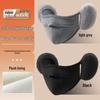 Winter Cycling Mask with Ear Protection - Breathable, Thick Fleece, Washable, Cold-Proof Ear Muffs for Warmth, Slim Face Design.