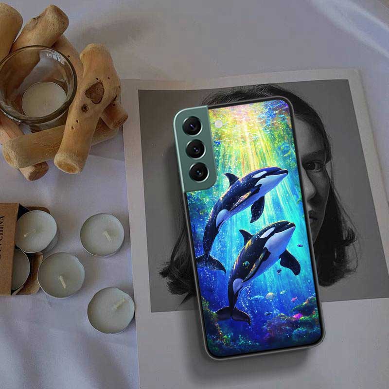 Факты о косатках Чехол для телефона для Samsung Galaxy S22 S25 Ultra S21 S10 Plus S26 Edge S20 S23 S24 FE Чехол Силиконовый Так