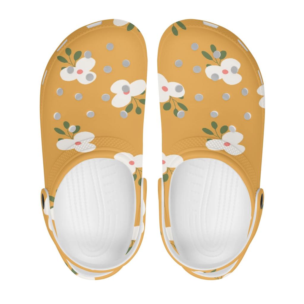 Cute Pattern EVA Clogs for Women Men Lightweight Breathable Slip On Casual Shoes Soft Sole Summer Sandals Lightweight Daily Wear
