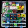 146 Pcs Soft Lure Set Sea Fishing Tackle Fishing Lure Silicone Bait Soft Worm Shrimp Carp Fishing