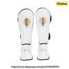 Professional Kickboxing Shin Guards Thick Shock Absorbing Foam Instep Guards Adjustable Strap MMA Sparring Boxing Leg Protector 1