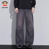 Paul Frank Men's Loose Straight-Leg Cargo Pants