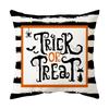 Halloween Horror Castle Spider Web Printed Cushion Cover Home Living Room Sofa Decoration Square Polyester Pillow Case