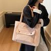 Lightweight Handbag, Large Capacity Commuting To Work, Female Tote Bag, Student Class Shoulder Bag, Simple Autumn and Winter Bag