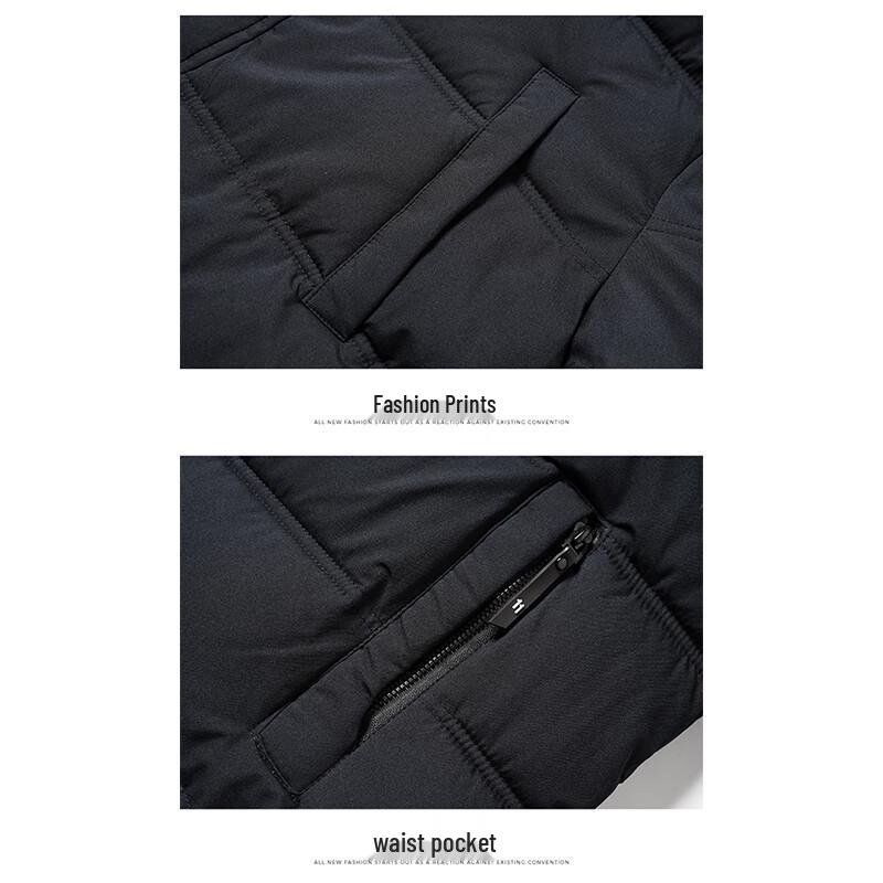 Pierre Cardin Men's Hooded Padded Jacket