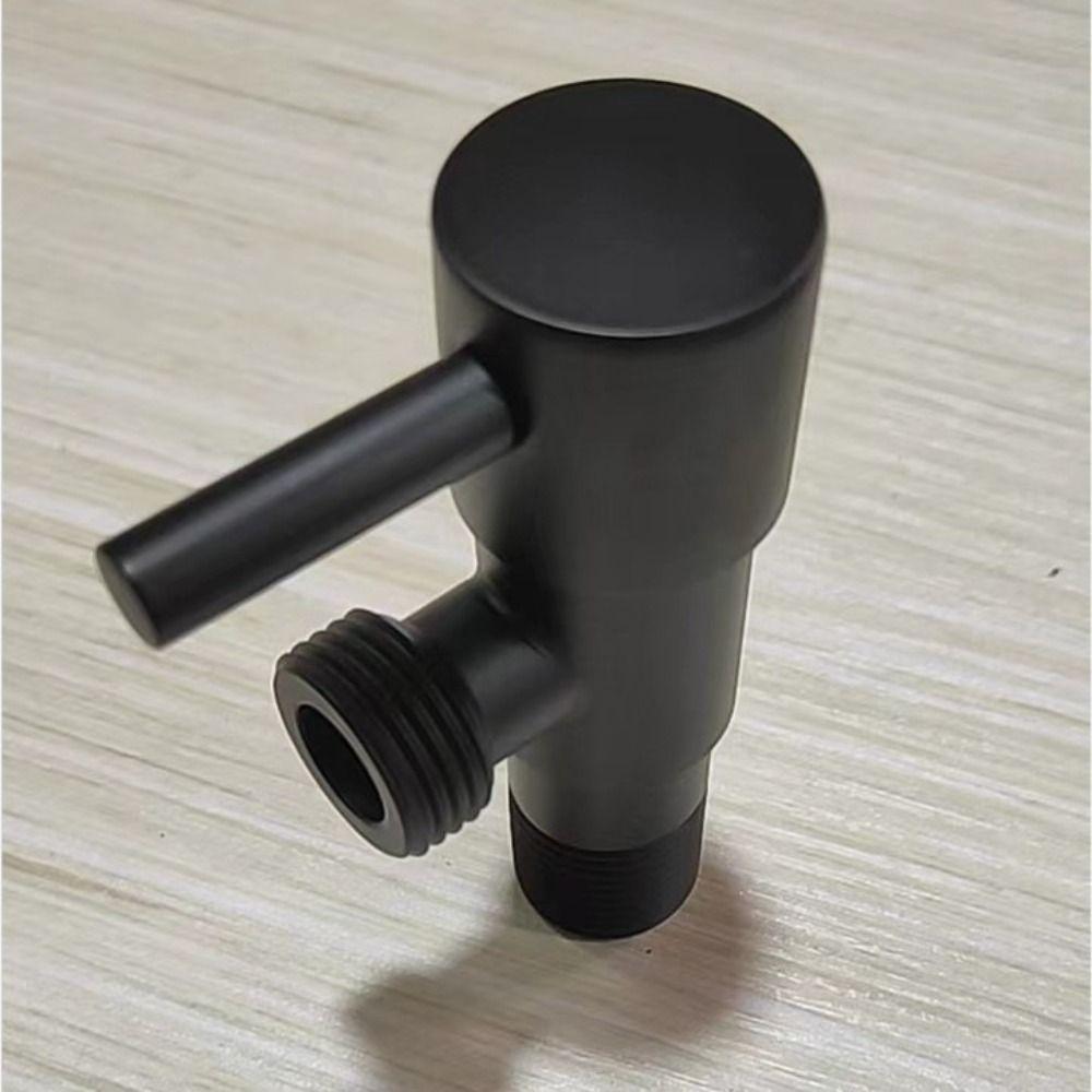 Stainless Steel Angle Valve Faucet Triangle Valve Long Service Inlet Water Stop Valve Kitchen