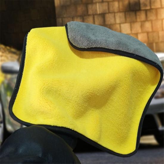 Microfiber Soft Water Absorption Car Vehicle Washing Cloth Towel Cleaning Tool