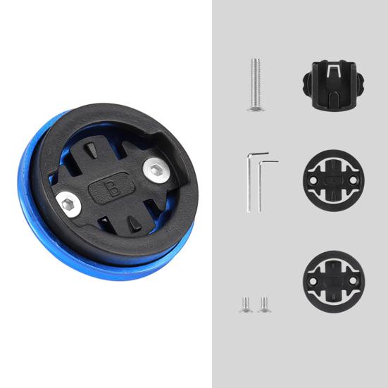 1 комплект держателя для велосипедного компьютера, центрально установленный кронштейн для крепления спидометра для Cateye/Garmin/Bryton