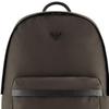 Emporio Armani Металлический логотип Застежка-молния Рюкзак из переработанного нейлона Мужской рюкзак Коричневый Зеленый Y4O348-Y217J-80023
