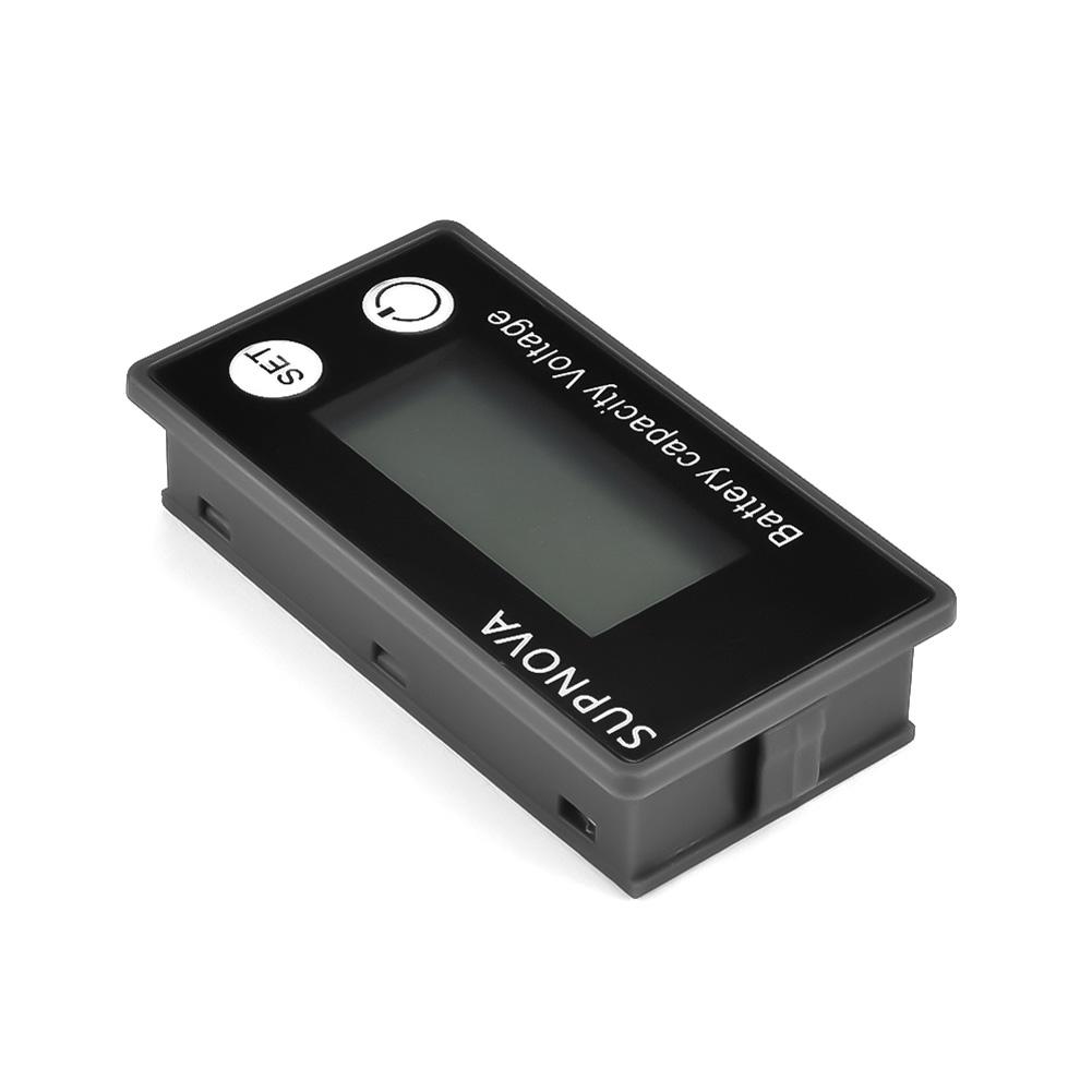 Цифровой измеритель электроэнергии постоянного тока 8 В-100 В, измеритель напряжения, ЖК-дисплей, тестер вольтметра, свинцово-кислотный, литиевый, LiFe PO4, цифровой вольтметр