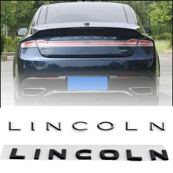 Автомобильная наклейка 3D Chrome Letters Emblem Decal Автомобильный Стайлинг для MKX MKZ MKC