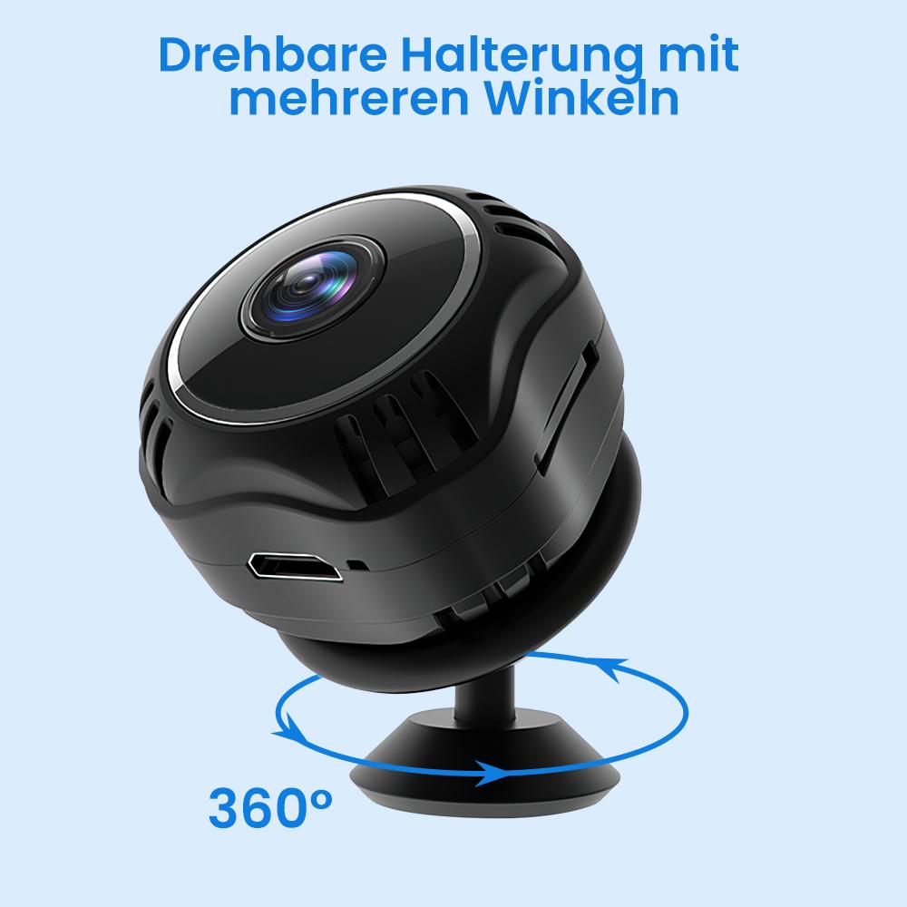 Мини-камера WiFi HD 1080P IP Ночное видение Аудио-видео камкордер Домашняя камера для наблюдения за ребенком Внутренняя безопасность Умное наблюдение