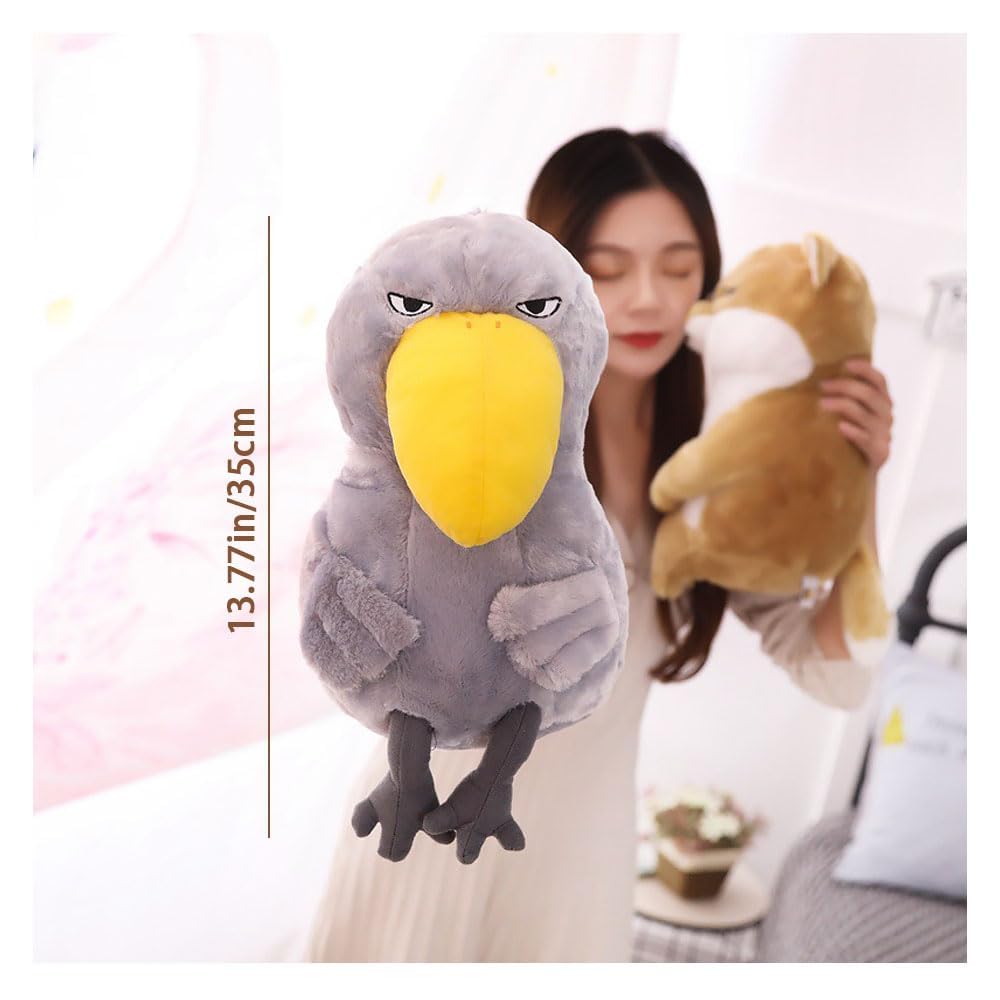 Bird Plush Hugging Pillow, Approx. 35 cm