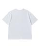 BEYOND CLOSET Bonjour Dog Wappen Short Sleeve T-Shirt White