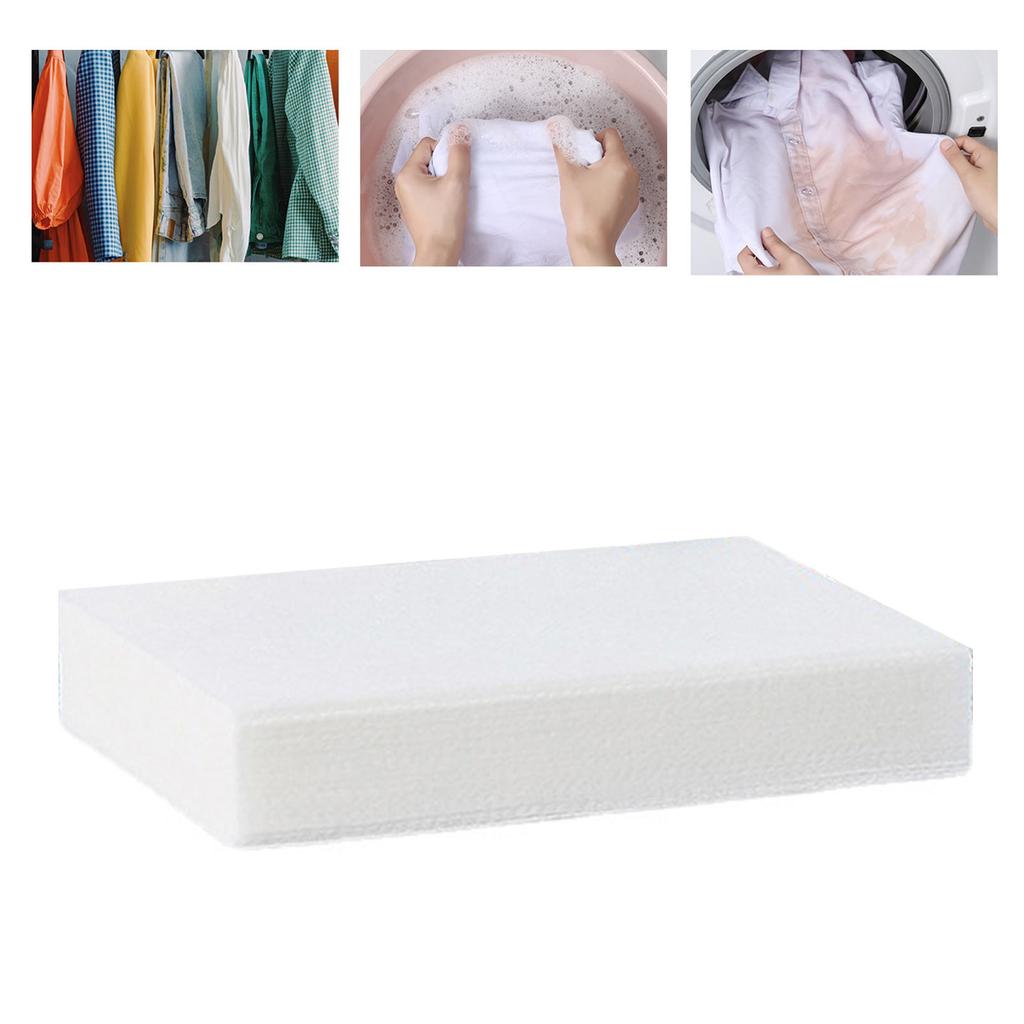 Laundry Color Absorbent Tablets Safe Efficient Laundry Detergent Sheets for Home