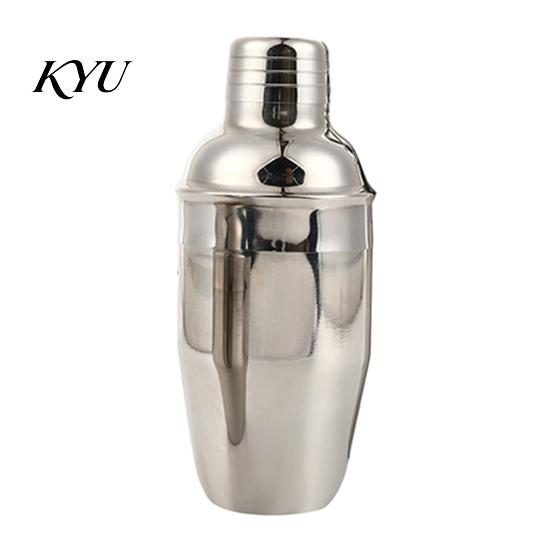 Cocktail Making Kit Stainless Steel Shaker Cup, Leak-Proof Martini Mirror Polished Commercial Grade Drink Easy Cleaning Mixer for Bar And Milk