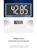 Rechargeable Smart Body Fat Scale for Home - Accurate, Compact, and Mijia App Compatible.