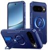 For Google Pixel 10/10 Pro With 360° Spin Stand,Military Grade Protection,Fit for Magsafe,Shockproof Case With Kickstand-Blue