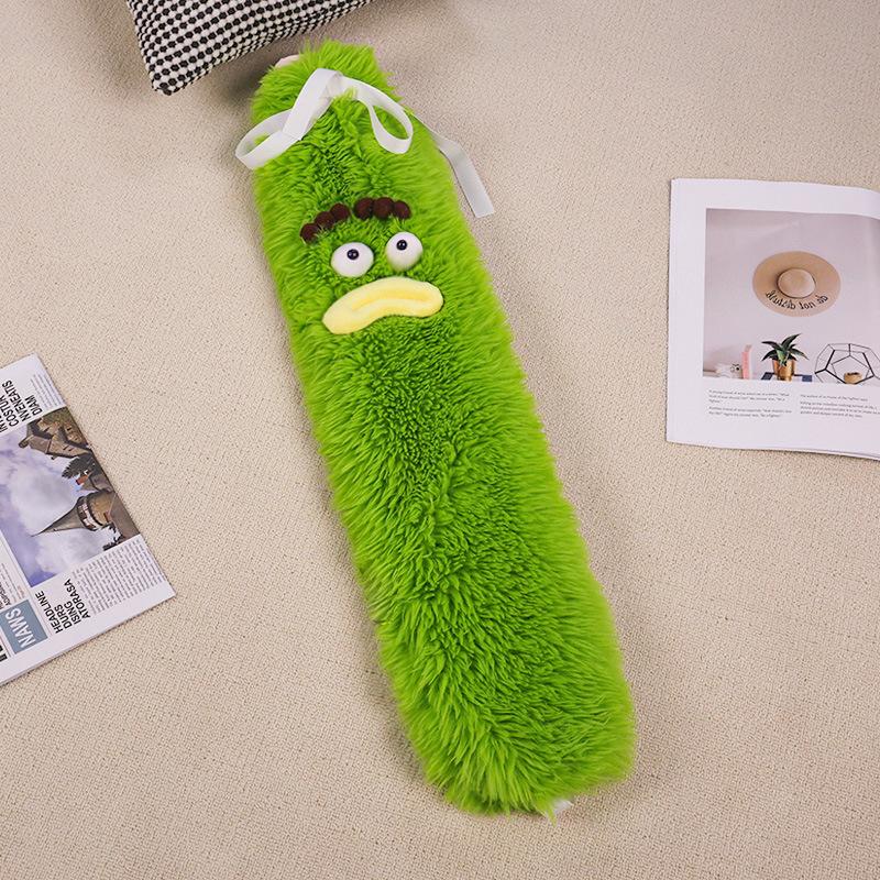 Soft and Cute Plush Hot Water Bag, Big Eyes, Ugly and Cute Little Monster, Extended Warm