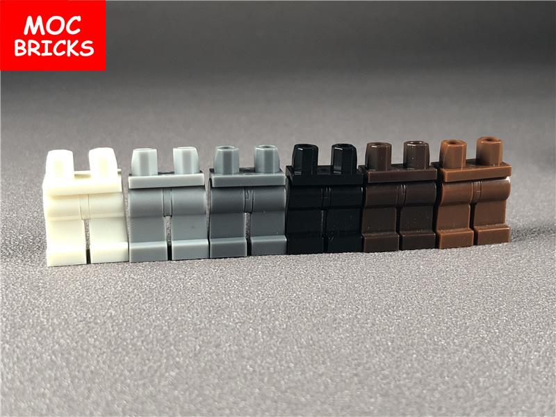 Нетоксичные 10 шт./Лот Moc Кирпичи Штаны Платье Короткие Ноги Печать Тело Одежда Совместимые С Другими Сборные Частицы Игрушки Подарки