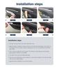 Реставрация кожаной дверной панели и подлокотника Hyundai Elantra 16-19.
