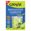 Girnar Masaledar Limbooz Instant Lemon Drink With Ginger, Lemongrass & Cumin, 10 Sachets Box, Refreshing Summer Beverage
