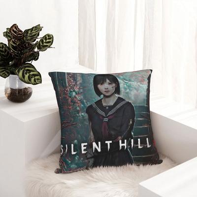 Silent Hill F Игра Хинако Наволочка Чехол для подушки Квадратный На заказ Сделай сам Наволочка Новинка Наволочки Для дивана Домашний Декоративный