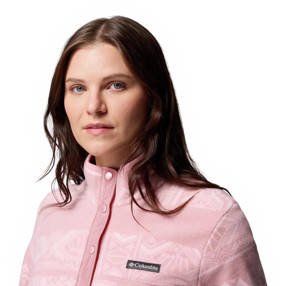 Columbia Fleece Jacket with Half-zip Benton Springs™ Printed Snap