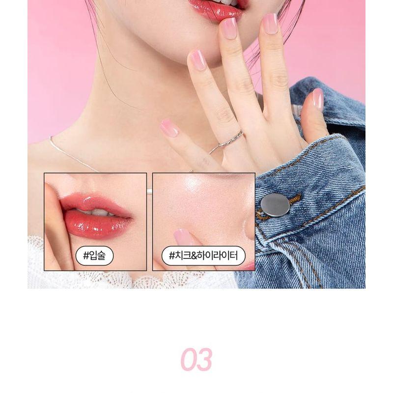 MERZY - Let's Wearing Lip & Cheek Keyring - 8 Colors