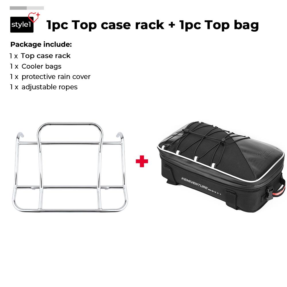 For BMW R1250RT K1200GT K1300GT K1600GT K1600 GT R1200 RT Top Cases Rack Rear Bag Luggage Bags Railing Racks Cases Brackets