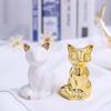 Керамическая подставка для украшений "Слон и Кролик" - Креативная animal-подставка для колец и ожерелий