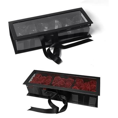 Коробка с цветами на День матери, прямоугольная коробка для мыла Forever, свадебная подарочная коробка с монограммой «Я люблю тебя»