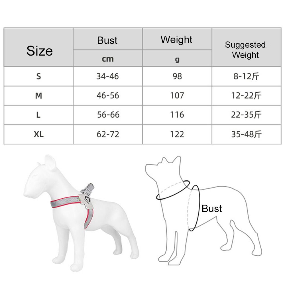 Dog Chest Strap Pet Harness Saddle French Bulldog Collar Dog Chest Strap Pet Traction Rope