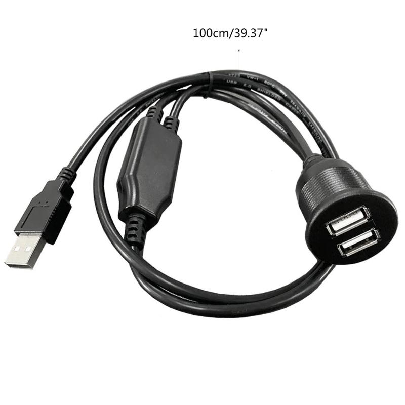 Более быстрая и эффективная зарядка Двойные порты USB Панель для скрытого монтажа Автомобильные аксессуары Поддержка передачи данных или зарядки