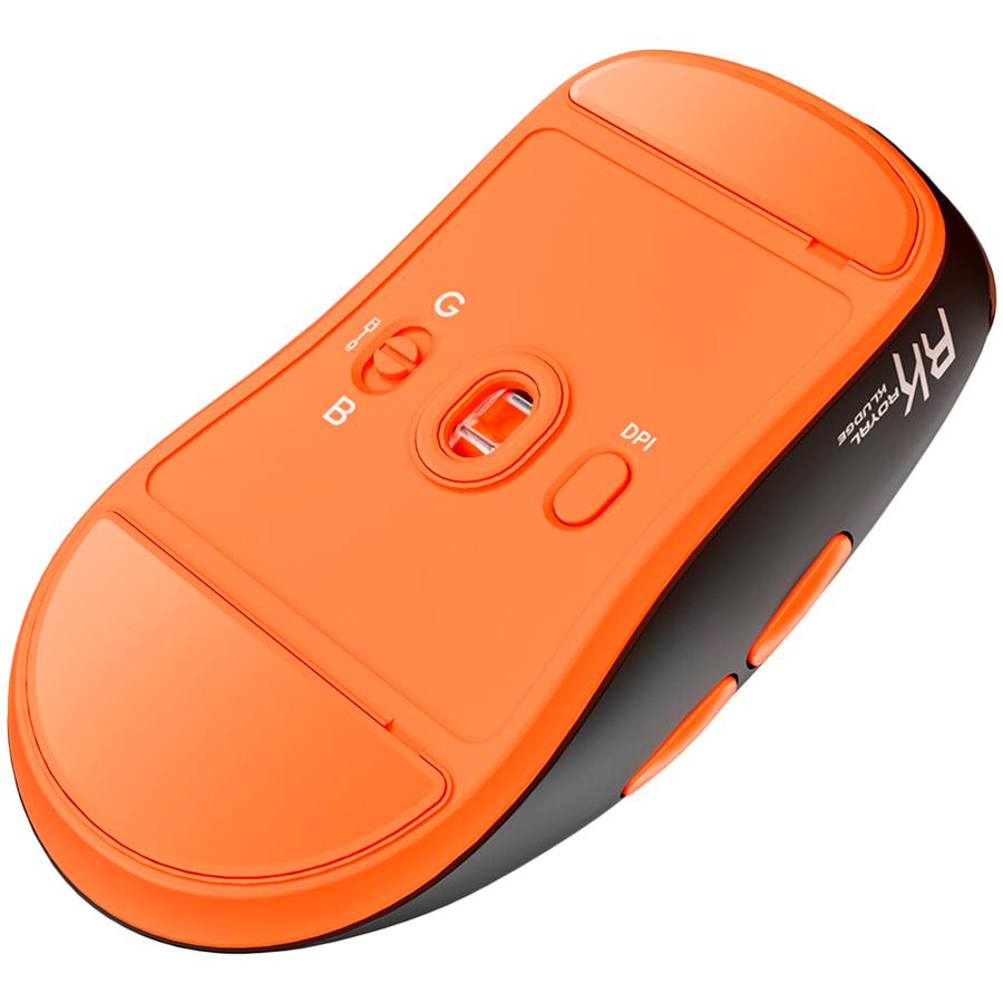 Royal Kludge M30 Black Orange Gaming Mouse Paw 33111K