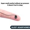 VAORLO ASMR Sleep Headphone TPE Soft Silicone Earphone Noise Cancel Headset For Xiaomi Huawei