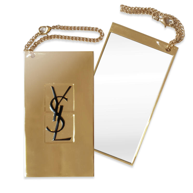 Золотой брелок Yves Saint Laurent