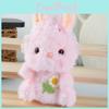 Embroidery Cute Flower Lace Headwear Cartoon Rabbit Plush Toy Pendant Kids For