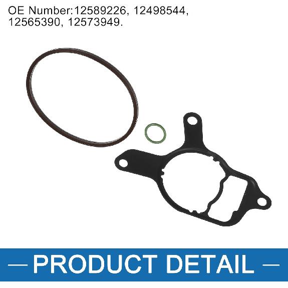 2.5L Vacuum Pump Rebuild Seal Gasket 07K145215A Power Steering Pump Rebuild Oil Pump Seal for Volkswagen Golf 2010-2014