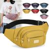 Oxford Cloth Waist Bag 7 Colors Waist Packs Casual Women's Chest Bags Unisex