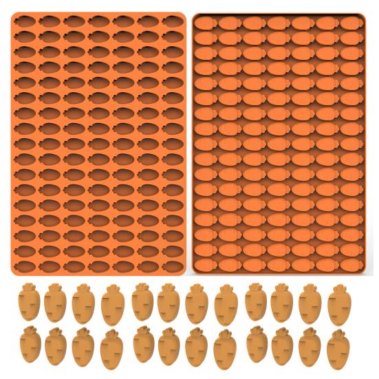 Прочная термостойкая антидеформируемая форма для десерта Симпатичная форма для морковного печенья Кухонные принадлежности