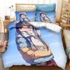 Новый 3D Принт Аниме Yuru Camp Постельное Белье Пододеяльники Наволочки 2/3 Предмета Одеяло Постельные Комплекты Постельные Принадлежности Кровать Дом Текстиль
